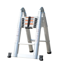 3.2M Aluminum Multifunction Telescoping Ladder EN131folding hinge ladder